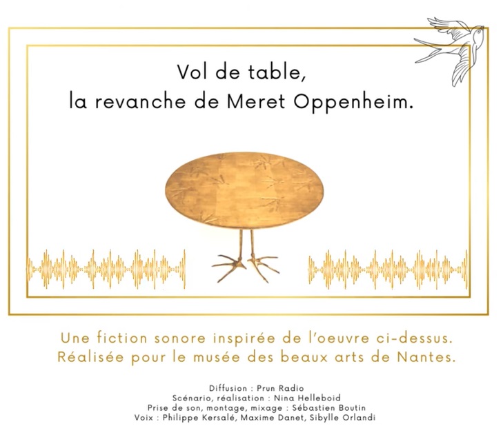 Vol de table, la revanche de Meret Oppenheim